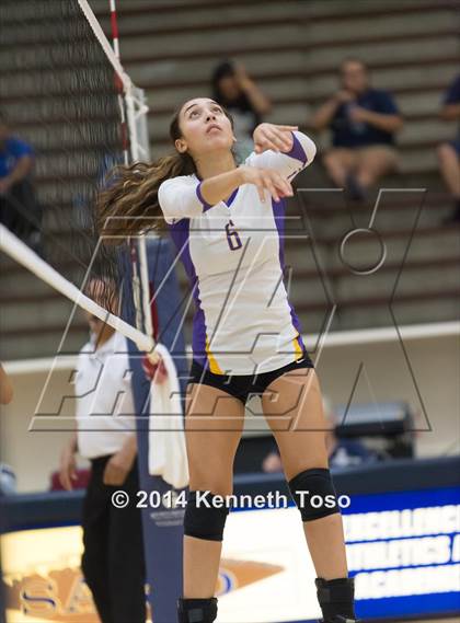 Thumbnail 1 in Holy Cross vs McAllen (SAISD Tournament) photogallery.