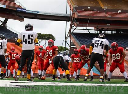 Thumbnail 2 in Lahainaluna vs. Nanakuli (HHSAA D2 Semifinal) photogallery.