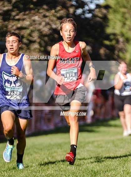 Thumbnail 3 in Timpanogos XC Invitational Frosh/Soph (morning) photogallery.