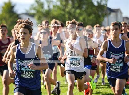 Thumbnail 3 in Timpanogos XC Invitational Frosh/Soph (morning) photogallery.