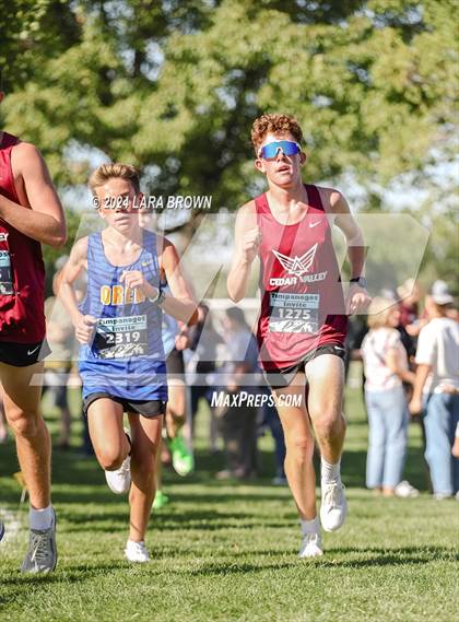 Thumbnail 2 in Timpanogos XC Invitational Frosh/Soph (morning) photogallery.