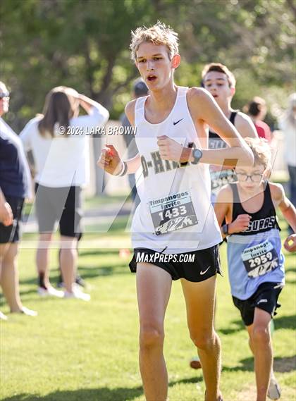 Thumbnail 2 in Timpanogos XC Invitational Frosh/Soph (morning) photogallery.