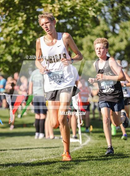 Thumbnail 3 in Timpanogos XC Invitational Frosh/Soph (morning) photogallery.