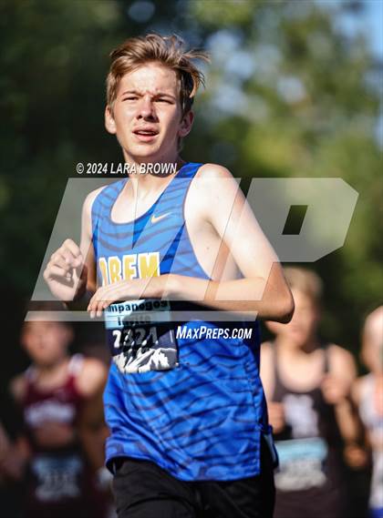 Thumbnail 2 in Timpanogos XC Invitational Frosh/Soph (morning) photogallery.
