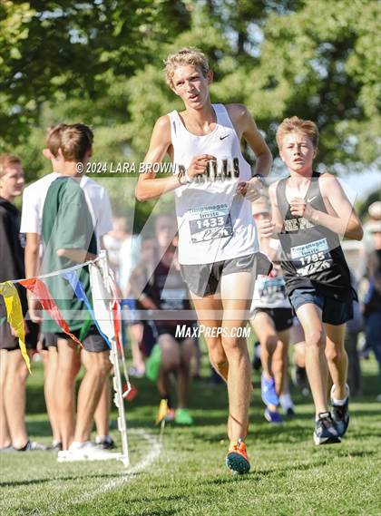 Thumbnail 1 in Timpanogos XC Invitational Frosh/Soph (morning) photogallery.