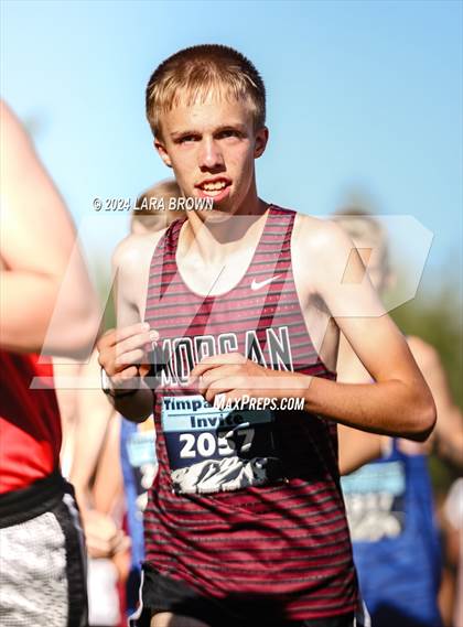 Thumbnail 2 in Timpanogos XC Invitational Frosh/Soph (morning) photogallery.