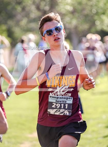 Thumbnail 3 in Timpanogos XC Invitational Frosh/Soph (morning) photogallery.