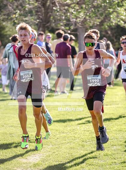Thumbnail 2 in Timpanogos XC Invitational Frosh/Soph (morning) photogallery.