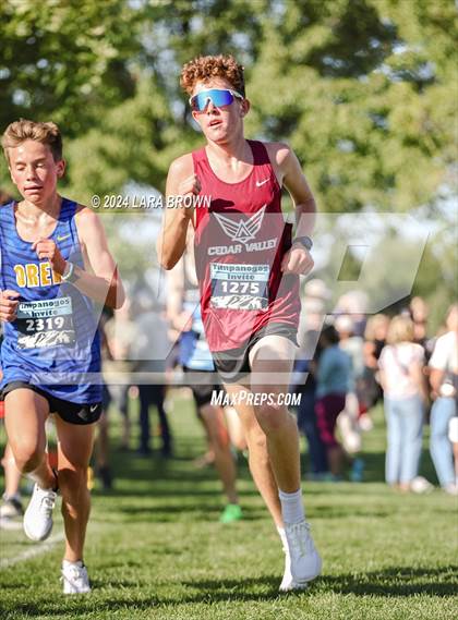 Thumbnail 3 in Timpanogos XC Invitational Frosh/Soph (morning) photogallery.