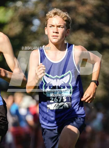 Thumbnail 1 in Timpanogos XC Invitational Frosh/Soph (morning) photogallery.