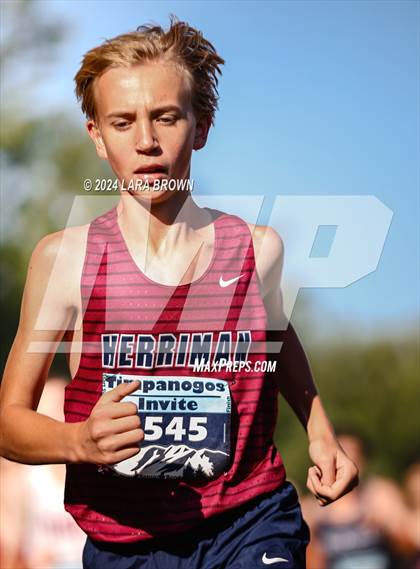 Thumbnail 3 in Timpanogos XC Invitational Frosh/Soph (morning) photogallery.