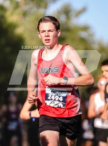 Thumbnail 3 in Timpanogos XC Invitational Frosh/Soph (morning) photogallery.