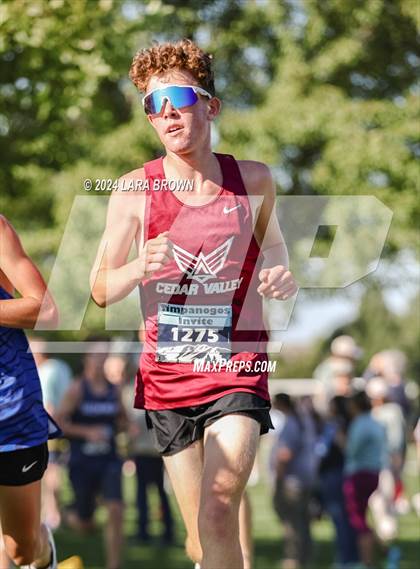 Thumbnail 1 in Timpanogos XC Invitational Frosh/Soph (morning) photogallery.