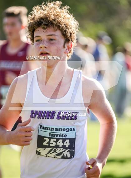 Thumbnail 1 in Timpanogos XC Invitational Frosh/Soph (morning) photogallery.