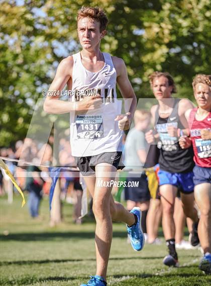 Thumbnail 2 in Timpanogos XC Invitational Frosh/Soph (morning) photogallery.
