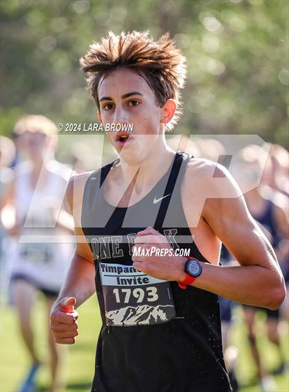 Thumbnail 2 in Timpanogos XC Invitational Frosh/Soph (morning) photogallery.