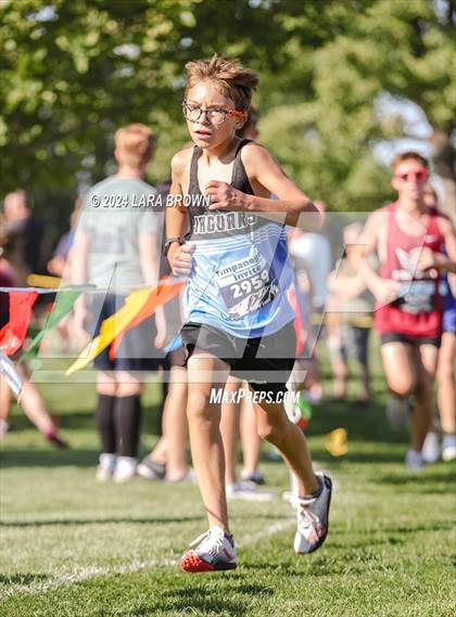 Thumbnail 1 in Timpanogos XC Invitational Frosh/Soph (morning) photogallery.