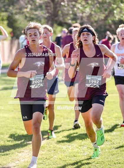 Thumbnail 3 in Timpanogos XC Invitational Frosh/Soph (morning) photogallery.