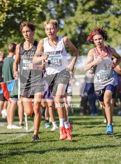 Thumbnail 3 in Timpanogos XC Invitational Frosh/Soph (morning) photogallery.