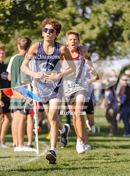 Thumbnail 1 in Timpanogos XC Invitational Frosh/Soph (morning) photogallery.