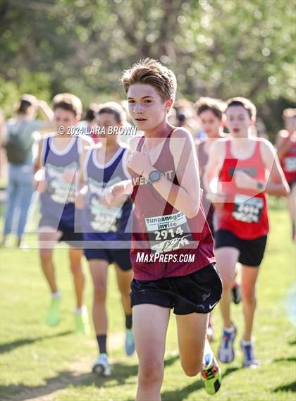 Thumbnail 3 in Timpanogos XC Invitational Frosh/Soph (morning) photogallery.