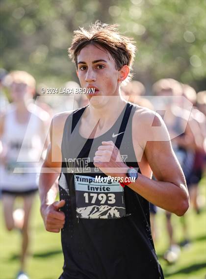 Thumbnail 1 in Timpanogos XC Invitational Frosh/Soph (morning) photogallery.
