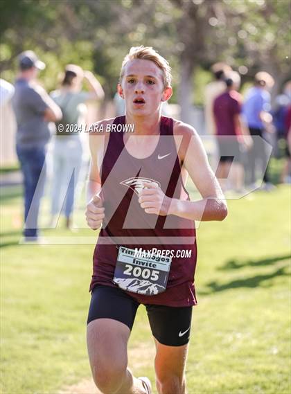 Thumbnail 2 in Timpanogos XC Invitational Frosh/Soph (morning) photogallery.