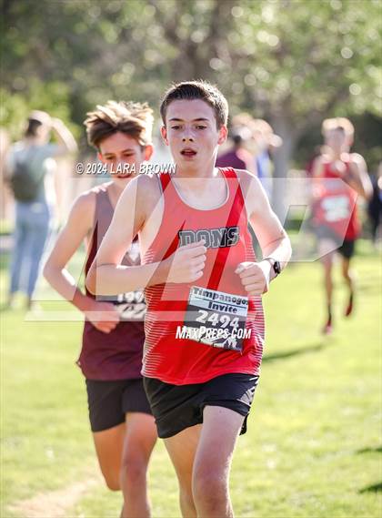 Thumbnail 1 in Timpanogos XC Invitational Frosh/Soph (morning) photogallery.