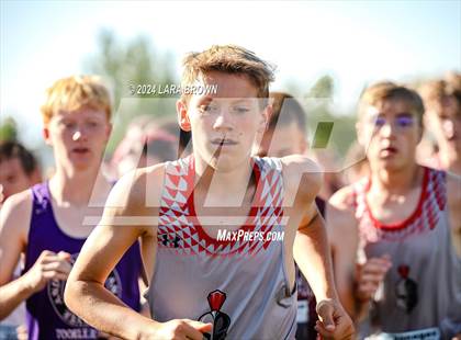 Thumbnail 1 in Timpanogos XC Invitational Frosh/Soph (morning) photogallery.