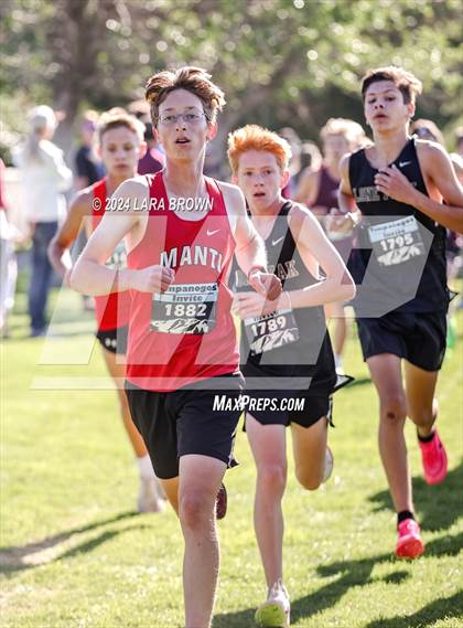 Thumbnail 1 in Timpanogos XC Invitational Frosh/Soph (morning) photogallery.