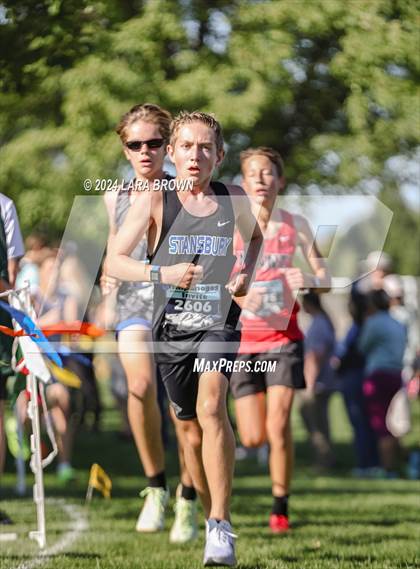 Thumbnail 2 in Timpanogos XC Invitational Frosh/Soph (morning) photogallery.