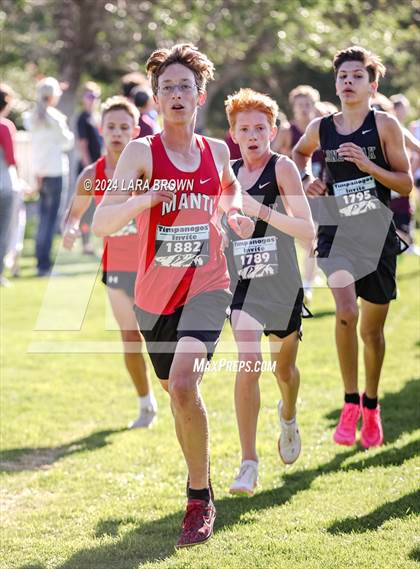 Thumbnail 3 in Timpanogos XC Invitational Frosh/Soph (morning) photogallery.