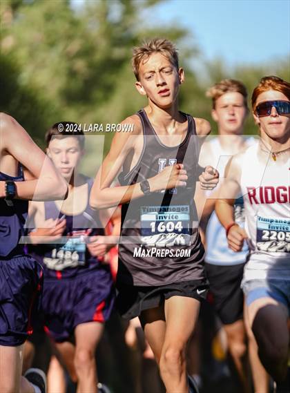 Thumbnail 3 in Timpanogos XC Invitational Frosh/Soph (morning) photogallery.