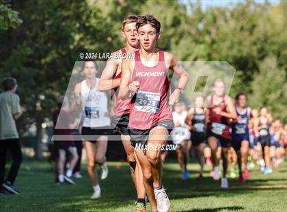 Thumbnail 3 in Timpanogos XC Invitational Frosh/Soph (morning) photogallery.