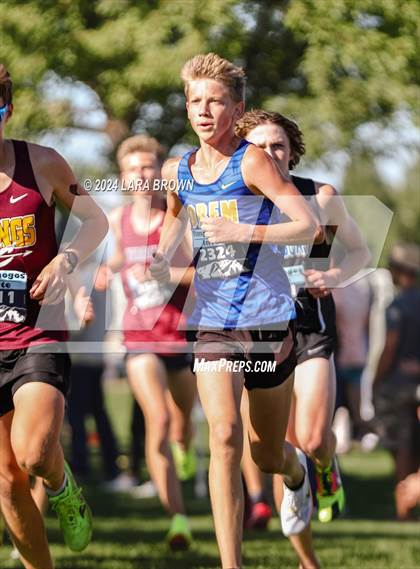 Thumbnail 1 in Timpanogos XC Invitational Frosh/Soph (morning) photogallery.