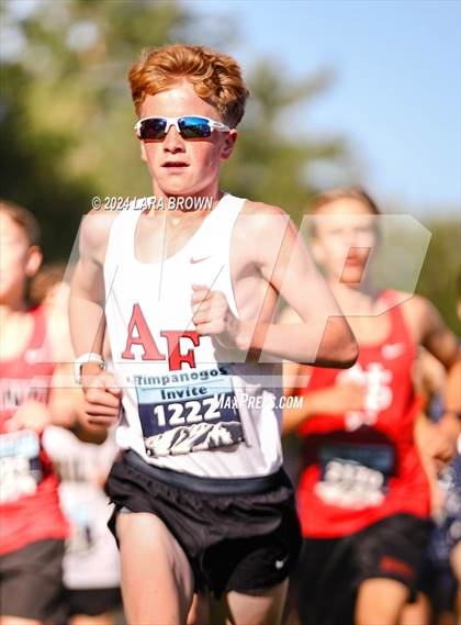 Thumbnail 1 in Timpanogos XC Invitational Frosh/Soph (morning) photogallery.