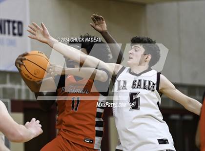 Thumbnail 2 in La Salle Academy vs. Tolman (RIIL Elite 8) photogallery.