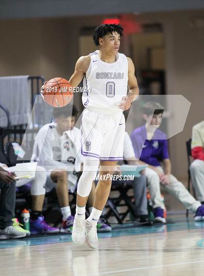 Thumbnail 1 in McEachern vs. Gonzaga (City of Palms Classic) photogallery.