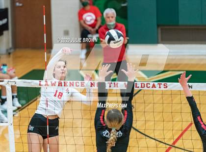 Thumbnail 1 in Lawrence North vs Rock Creek Academy (LN Wildcat Invitational) photogallery.