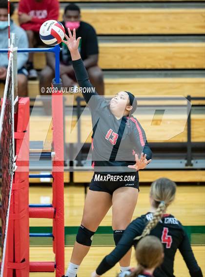 Thumbnail 3 in Lawrence North vs Rock Creek Academy (LN Wildcat Invitational) photogallery.