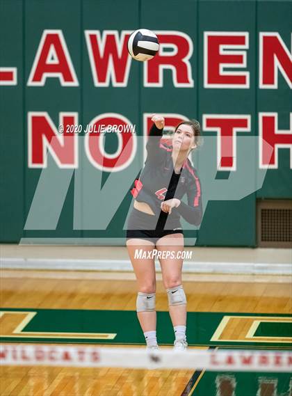 Thumbnail 3 in Lawrence North vs Rock Creek Academy (LN Wildcat Invitational) photogallery.