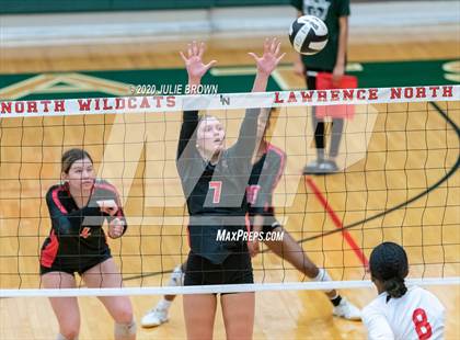 Thumbnail 1 in Lawrence North vs Rock Creek Academy (LN Wildcat Invitational) photogallery.