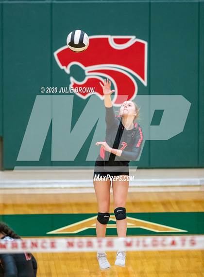 Thumbnail 2 in Lawrence North vs Rock Creek Academy (LN Wildcat Invitational) photogallery.