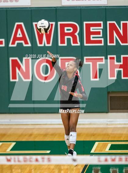 Thumbnail 2 in Lawrence North vs Rock Creek Academy (LN Wildcat Invitational) photogallery.