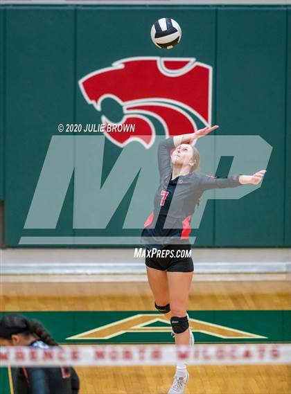 Thumbnail 2 in Lawrence North vs Rock Creek Academy (LN Wildcat Invitational) photogallery.
