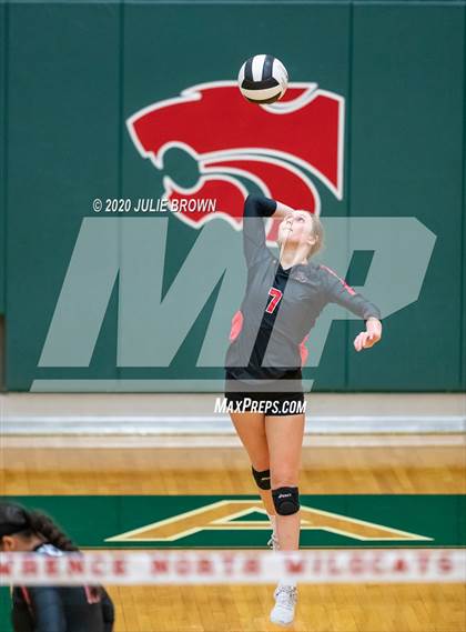 Thumbnail 3 in Lawrence North vs Rock Creek Academy (LN Wildcat Invitational) photogallery.