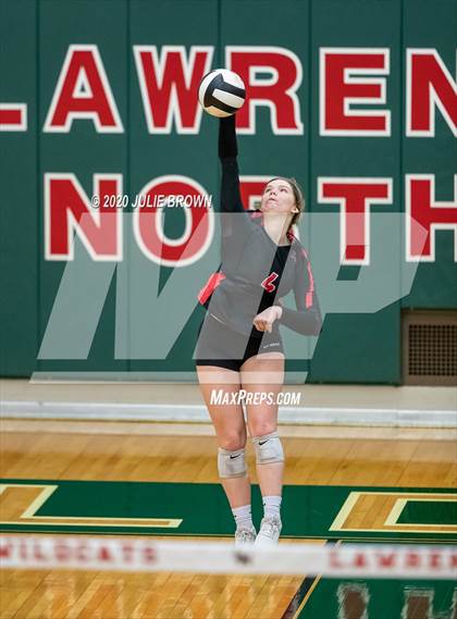 Thumbnail 2 in Lawrence North vs Rock Creek Academy (LN Wildcat Invitational) photogallery.