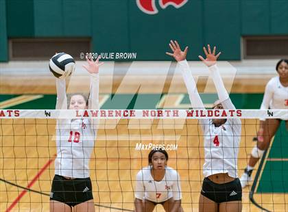Thumbnail 2 in Lawrence North vs Rock Creek Academy (LN Wildcat Invitational) photogallery.