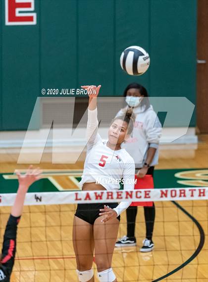 Thumbnail 1 in Lawrence North vs Rock Creek Academy (LN Wildcat Invitational) photogallery.