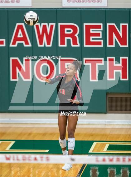 Thumbnail 3 in Lawrence North vs Rock Creek Academy (LN Wildcat Invitational) photogallery.